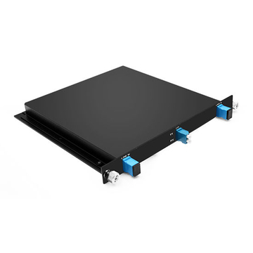 Passive DWDM Single Fiber OADM Module 1 DWDM Wavelengths (100GHz Spacing) LGX BOX