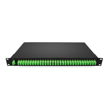 1x32 PLC Fiber Splitter, 1U 19”Rack Mount, SC/APC, SM