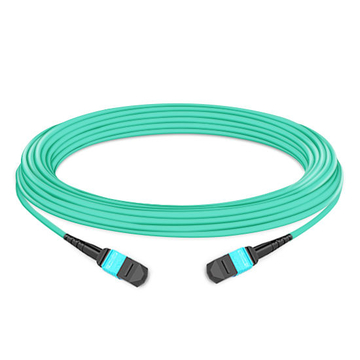 12 Fibras Multimodo OM3 MTP Cabo Tronco 10M | FiberMall