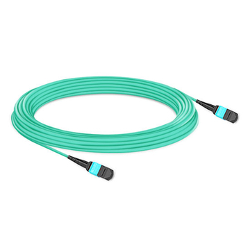 10m (33ft) 12 Fibras Hembra a Hembra Elite MTP Trunk Cable Polaridad B LSZH OM3 50/125 Fibra Multimodo