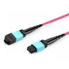 1m (3ft) 12 Fibers Female to Female Elite MTP Trunk Cable Polarity B Plenum (OFNP) Multimode OM4 50/125