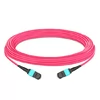 20m (66ft) 12 Fibers Female to Female Elite MTP Trunk Cable Polarity B Plenum (OFNP) Multimode OM4 50/125