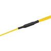 2 м (7 фута) MTP APC Female to 4 LC UPC Duplex OS2 9/125 Single Mode Fiber Breakout Cable, 8 Fibers, Type B, Elite, Plenum (OFNP), Yellow
