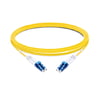 3m (10ft) Duplex OS2 Single Mode LC UPC to LC UPC PVC (OFNR) Fiber Optic Cable