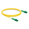 Câble à fibre optique LC APC à LC APC PVC (OFNR) monomode duplex de 2 m (7 pi) OS2