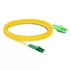 10m (33ft) Duplex OS2 Singlemode LC APC zu SC APC PVC (OFNR) Glasfaserkabel