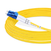 10m (33ft) Duplex OS2 Single Mode LC UPC to SC UPC PVC (OFNR) Fiber Optic Cable