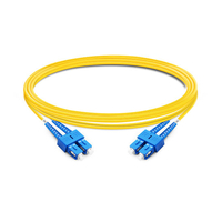 Дуплексный оптоволоконный кабель OS1, 3 м (2 фута), одномодовый SC UPC - SC UPC PVC (OFNR)