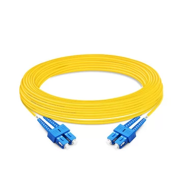 Дуплексный оптоволоконный кабель OS30, 98 м (2 фута), одномодовый SC UPC - SC UPC PVC (OFNR)