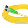 Cabo de fibra ótica de 10 m (33 pés) Duplex OS2 ST APC para ST APC PVC (OFNR)