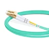 1m (3ft) Duplex OM3 Multimode LC UPC to LC UPC PVC (OFNR) Fiber Optic Cable