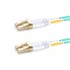 Cable de fibra óptica LC UPC a LC UPC LSZH multimodo dúplex OM3 de 10 m (3 pies)
