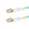 Cable de fibra óptica LC UPC a LC UPC de 4 m (13 pies) multimodo OM4 dúplex de PVC (OFNR)