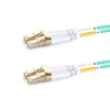 10m (33ft) Duplex OM4 Multimode LC UPC to LC UPC PVC (OFNR) Fiber Optic Cable