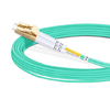 15m (49ft) Duplex OM4 Multimode LC UPC to SC UPC PVC (OFNR) Fiber Optic Cable