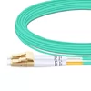 20 m (66 pies) Dúplex OM3 Multimodo LC UPC a SC UPC Cable de fibra óptica PVC (OFNR)
