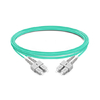 Câble à fibre optique duplex OM1 multimode SC UPC vers SC UPC PVC (OFNR) de 3 m (3 pi)