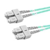 1m (3ft) Duplex OM3 Multimode SC UPC to SC UPC LSZH Fiber Optic Cable