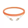 5m (16ft) Duplex OM2 Multimode LC UPC to LC UPC PVC (OFNR) Fiber Optic Cable