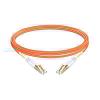 2m (7ft) Duplex OM2 Multimode LC UPC to LC UPC PVC (OFNR) Fiber Optic Cable