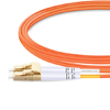 Cable de fibra óptica LC UPC a LC UPC de 1 m (3 pies) multimodo OM2 dúplex de PVC (OFNR)