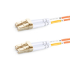 1m (3ft) Duplex OM2 Multimode LC UPC to LC UPC LSZH Fiber Optic Cable