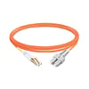 Cable de fibra óptica LC UPC multimodo LC UPC a SC UPC LSZH de 3 m (10 pies)