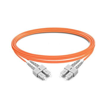 Cable Fibra Óptica Duplex OM1 62.5/125 SC-SC Multimodo 3m | FiberMall