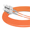 10m (33ft) Duplex OM1 Multimode SC UPC to SC UPC PVC (OFNR) Fiber Optic Cable