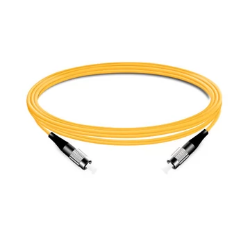 1m (3ft) Simplex OS2 Single Mode FC UPC to FC UPC PVC (OFNR) Fiber Optic Cable