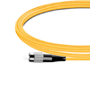 Cabo de fibra óptica de 1 m (3 pés) OS2 modo único FC UPC para FC UPC PVC (OFNR)