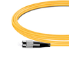 2m (7ft) Simplex OS2 Single Mode FC UPC to FC UPC PVC (OFNR) Fiber Optic Cable