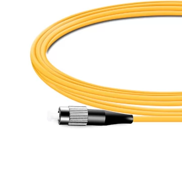 Cable de fibra óptica de 1 m (3 pies) Simplex OS2 monomodo FC UPC a FC UPC PVC (OFNR)