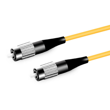 Cable de fibra óptica de 2 m (7 pies) Simplex OS2 monomodo FC UPC a FC UPC PVC (OFNR)