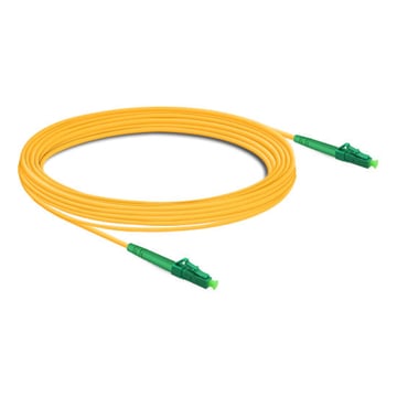 Câble à fibre optique simple mode FC UPC vers FC UPC PVC (OFNR) 10 m (33 pi) Simplex OS2