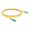 Cabo de fibra ótica de 3 m (10 pés) Simplex OS2 de modo único LC APC para SC APC PVC (OFNR)