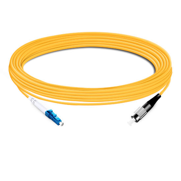 Câble Fibre Optique Simplex OS2 9/125 LC-FC Monomode 10m | FiberMall