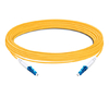 Câble fibre optique LC UPC à LC UPC PVC (OFNR) monomode 15 m (49 pi) Simplex OS2