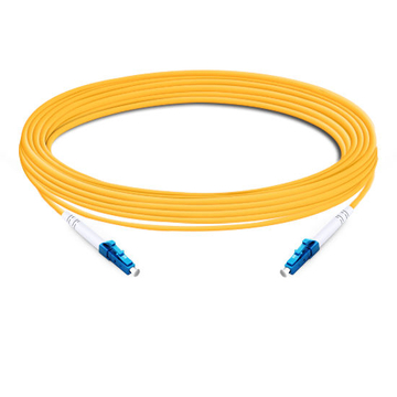 10m (33ft) Simplex OS2 Single Mode LC UPC to LC UPC LSZH Fiber Optic Cable