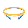 Câble fibre optique SC UPC à SC UPC PVC (OFNR) monomode Simplex OS5 de 16 m (2 pi)