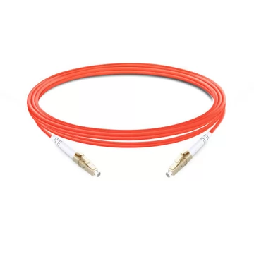 1 м (3 фута) симплекс OM1 многомодовый оптоволоконный кабель LC UPC - LC UPC PVC (OFNR)