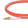 1m (3ft) Simplex OM1 Multimode LC UPC to LC UPC PVC (OFNR) Fiber Optic Cable