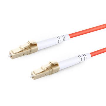 2 m (7 pies) Simplex OM1 Multimodo LC UPC a LC UPC Cable de fibra óptica PVC (OFNR)