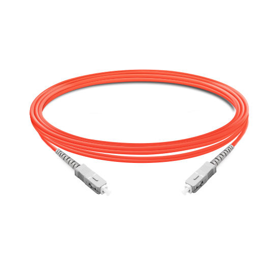 Simplex OM1 62.5/125 SC-SC Multimode Fiber Optic Cable 3m | FiberMall