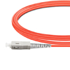 Cabo de fibra ótica de 1 m (3 pés) Simplex OM1 SC UPC para SC UPC PVC (OFNR) multimodo