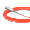 10m (33ft) Simplex OM1 Multimode SC UPC to SC UPC PVC (OFNR) Fiber Optic Cable