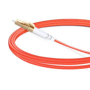 1m (3ft) Simplex OM1 Multimode LC UPC to SC UPC PVC (OFNR) Fiber Optic Cable