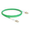 Cabo de fibra ótica de 3 m (10 pés) Duplex OM5 LC UPC para LC UPC PVC (OFNR)