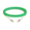 10m (33ft) Duplex OM5 Multimode LC UPC to LC UPC PVC (OFNR) Fiber Optic Cable