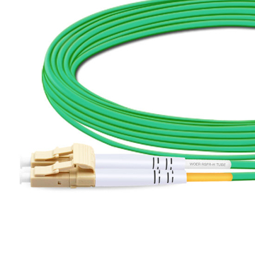 Дуплексный многомодовый LC UPC к LC UPC LSZH оптоволоконный кабель длиной 10 м (33 фута)